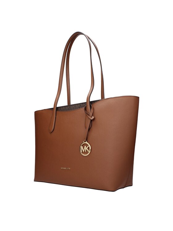Michael Kors Michael Kors Torebka Brown Leather Shoulder Brązowy