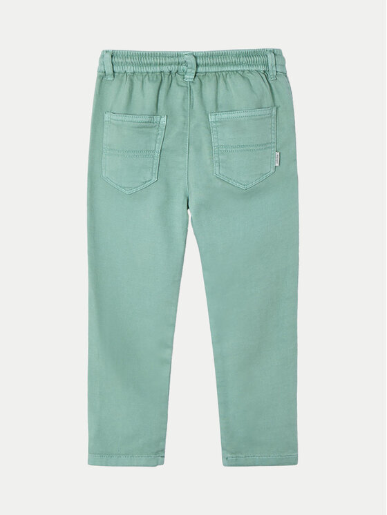 Mayoral Mayoral Pantaloni di tessuto 3572 Verde Regular Fit
