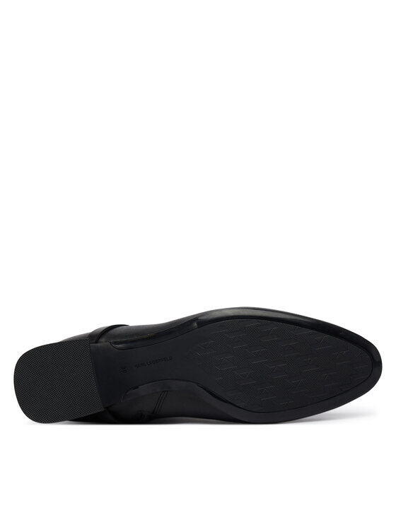 KARL LAGERFELD KARL LAGERFELD Kozačky KL30375 Černá