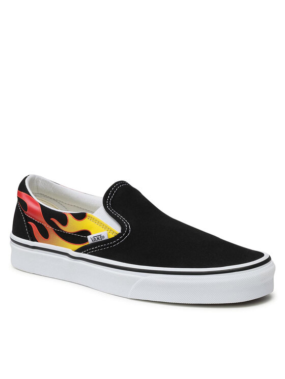 classic vans with flames