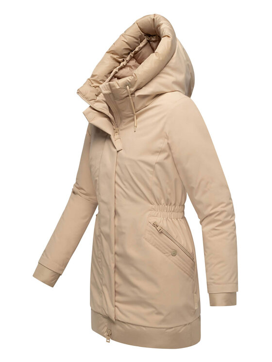 Navahoo Navahoo Kurtka zimowa Winterprinzessin Beżowy Regular Fit