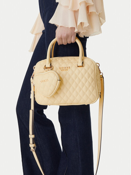 Guess Guess Τσάντα Atabey HWQG98 94050 Κίτρινο