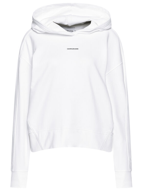 Calvin Klein Jeans Calvin Klein Jeans Μπλούζα J20J215462 Λευκό Regular Fit
