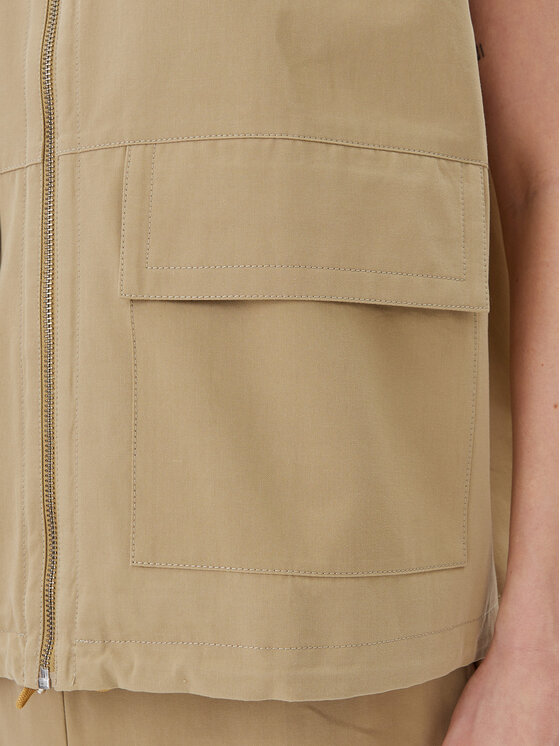 Herskind Herskind Kamizelka 5511150 Khaki Regular Fit