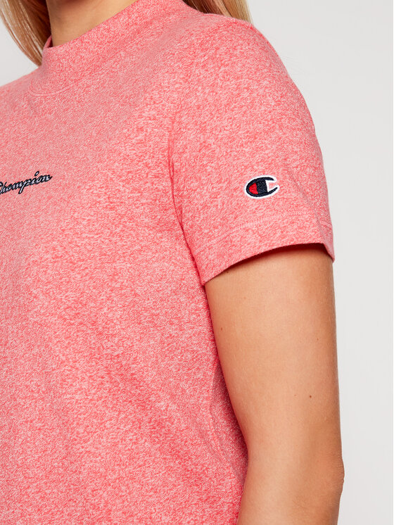 T-shirt Script Logo Eco Yarn 113206 Rosa Custom