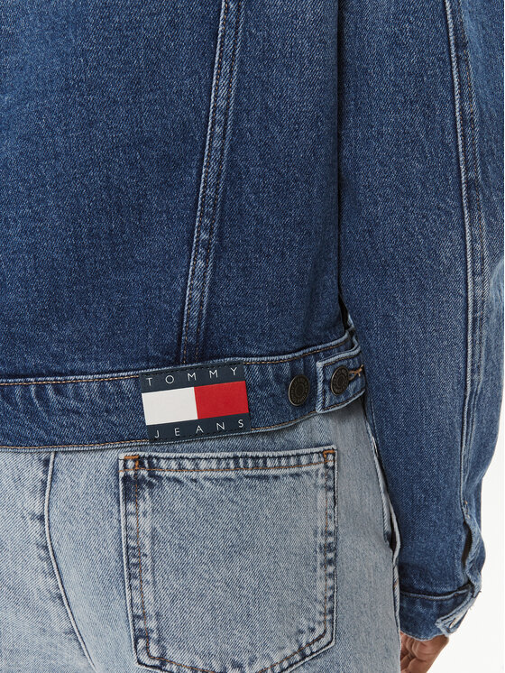 Tommy Jeans Tommy Jeans Jeansjacke Izzie DW0DW17653 Blau Relaxed Fit