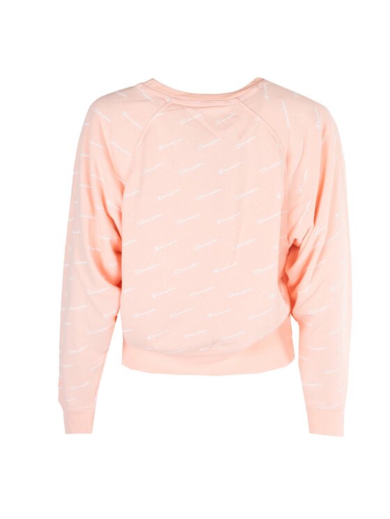 Champion Champion Bluza 111277 Różowy Regular Fit