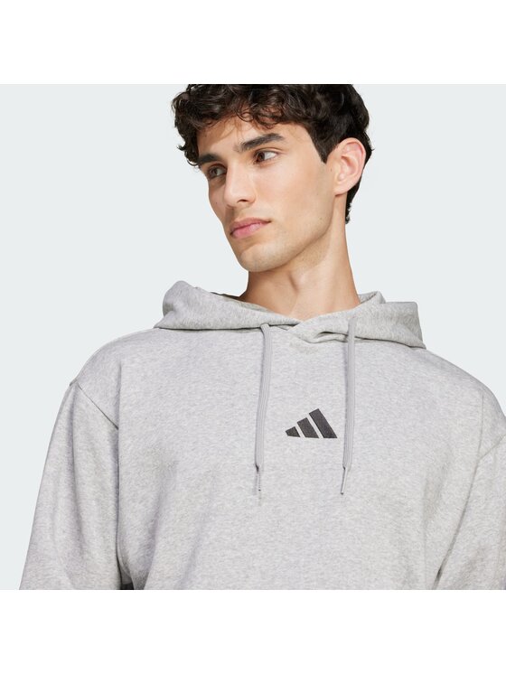 adidas adidas Pulóver Essentials Feelcozy JE3809 Világosszürke Regular Fit