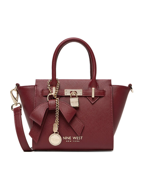 Nine West Nine West Kabelka CEO-Chelsea-Charm-I-LX10187 Bordová