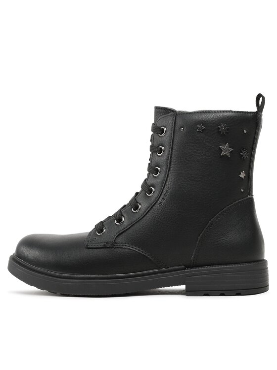 Geox Geox Μποτάκια Jr Eclair J169QQ 00054 C9999 D Μαύρο