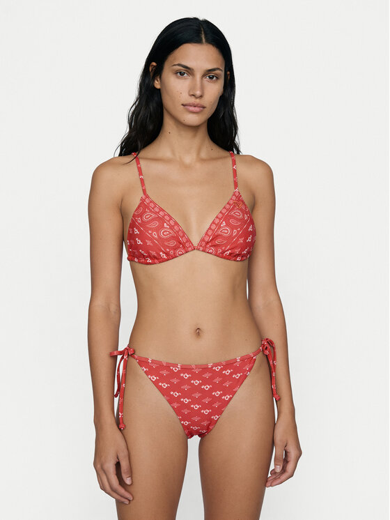 Roxy Roxy Spodní část bikin Beach Bandana ERJX405249 Červená