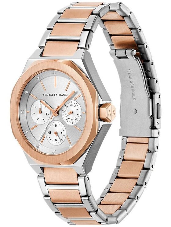 Armani Exchange Armani Exchange Zegarek AX4623 Różowe złoto