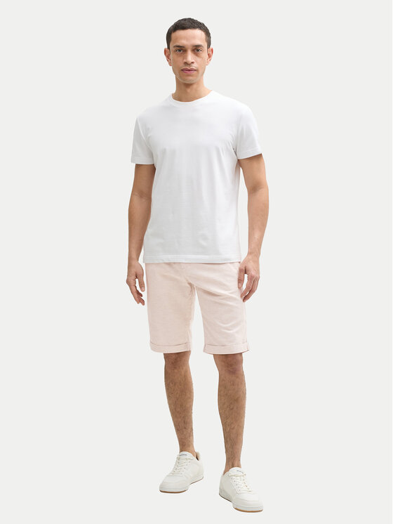 Tom Tailor Tom Tailor Bavlnené šortky 1044715 Béžová Regular Fit