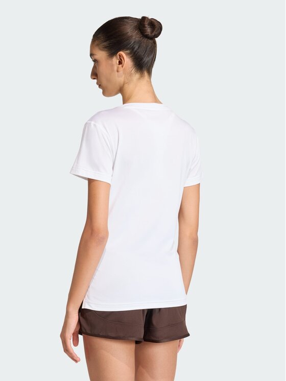 adidas adidas Koszulka techniczna 158819 Biały Slim Fit