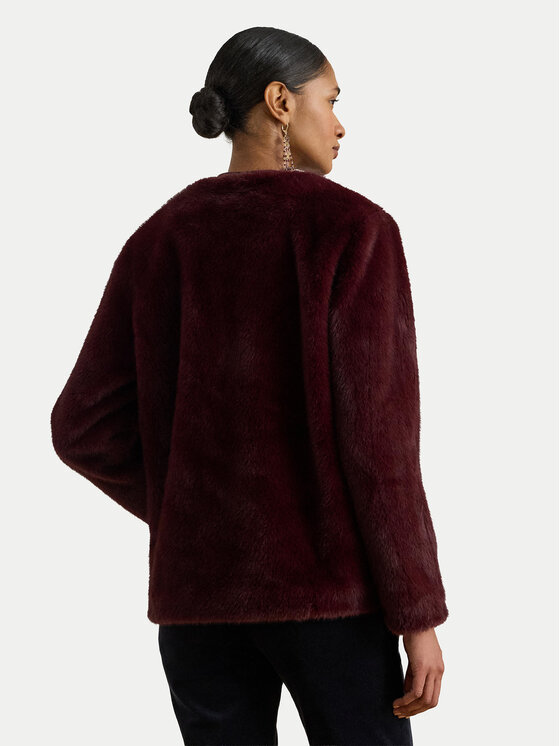 LAUREN RALPH LAUREN LAUREN RALPH LAUREN Krzno 297P04117001 Bordo rdeča Regular Fit