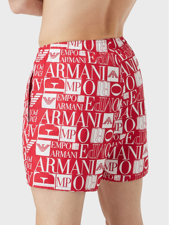 Emporio Armani Underwear Emporio Armani Underwear Plavecké šortky 2117402R481 Bílá