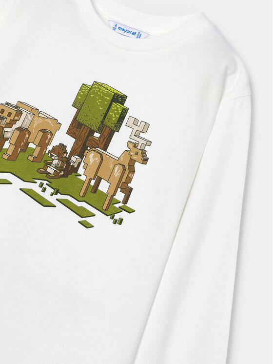 Mayoral Mayoral Särkpluus 4054 Ekrüüvärv Regular Fit