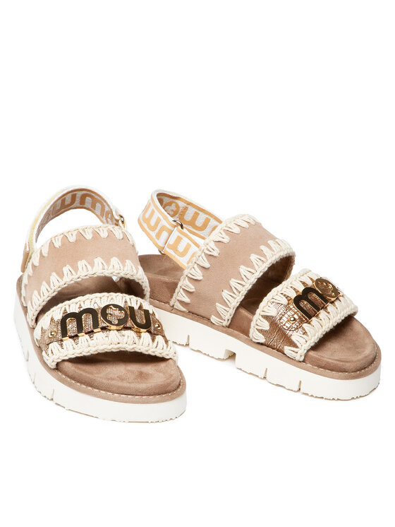 Mou Mou Sandales New Bio SW461001C Bēšs