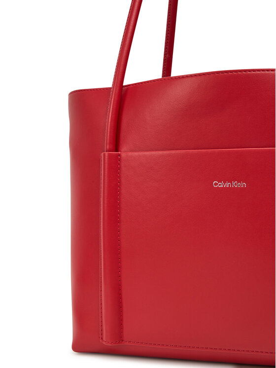Calvin Klein Calvin Klein Τσάντα Ck Linn Medium Shopper K60K613110 Κόκκινο