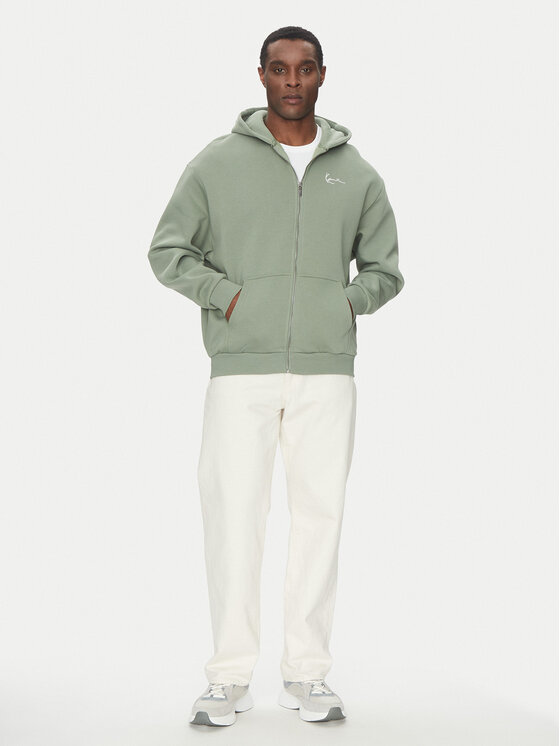 Karl Kani Karl Kani Majica dugih rukava 60220168 Zelena Relaxed Fit