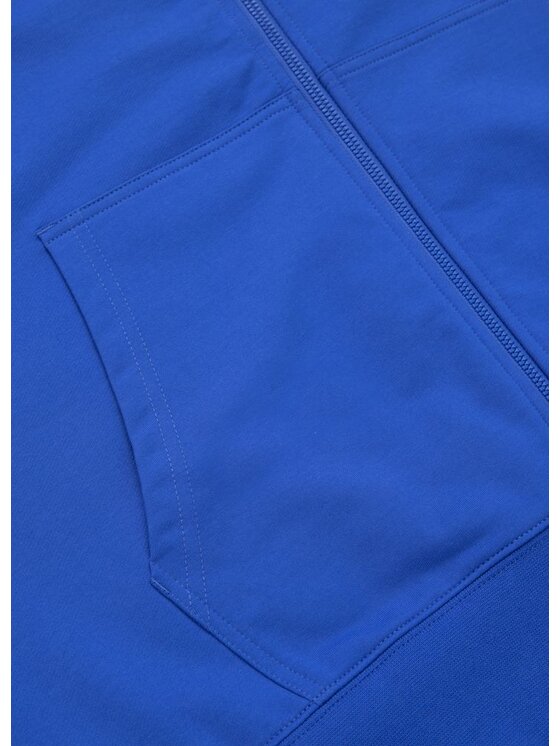 PITBULL PITBULL Bluza SMALL LOGO NUGGET Niebieski Regular Fit
