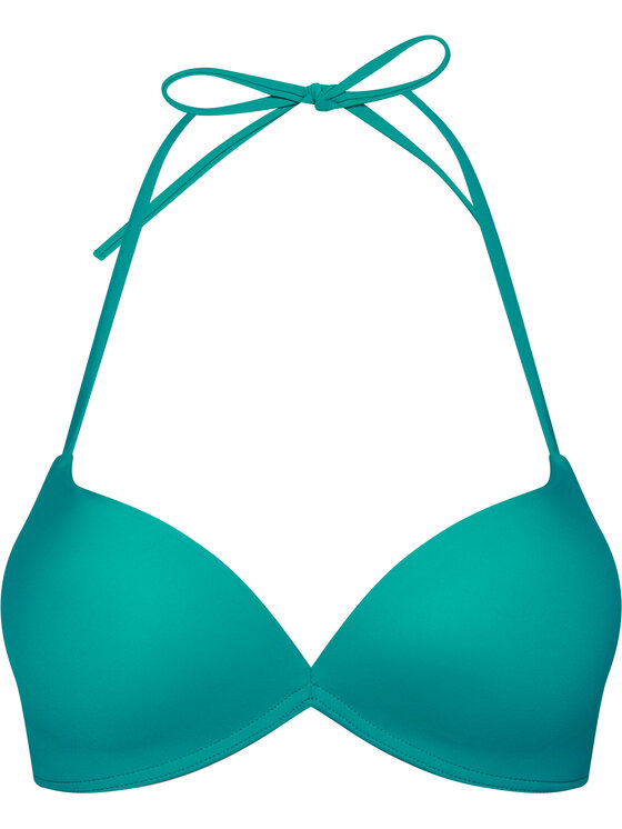 Tommy Hilfiger Tommy Hilfiger Bikini-Oberteil UW0UW02070 Grün