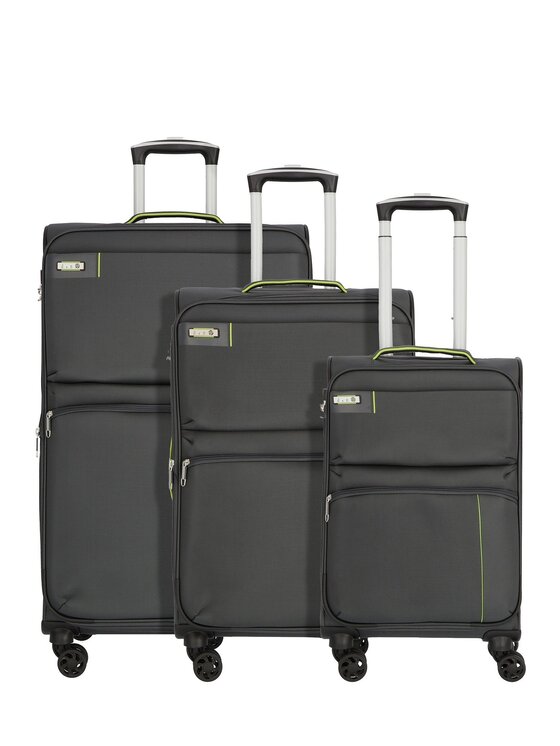 D&N D&N Komplet walizek 162295 Szary