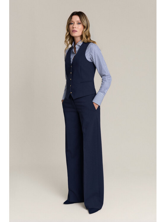 Lancerto Lancerto Kamizelka Antonella KA073126000013 Granatowy Regular Fit