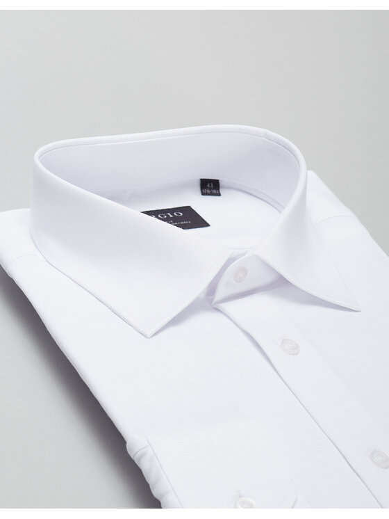 Borgio Borgio Koszula fabrizia Biały Slim Fit