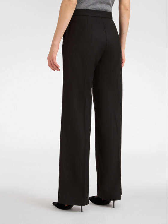 Elena Mirò Elena Mirò Pantaloni di tessuto P165P100366N033 Nero Regular Fit