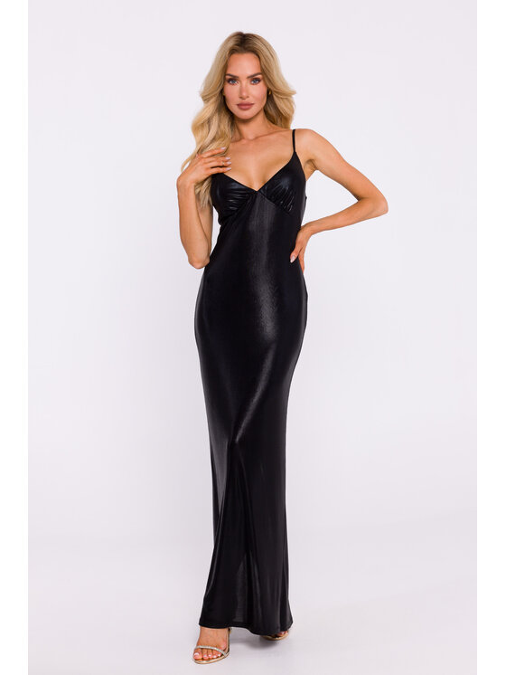 Made of Emotion Made of Emotion Abito da sera M834 Nero Sexy Straight Fit