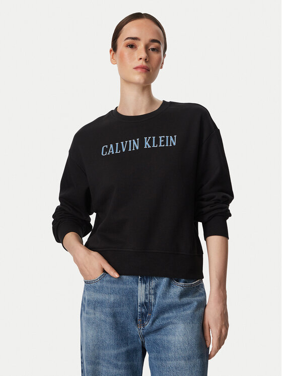 Calvin Klein Jeans Calvin Klein Jeans Bluza Varsity LV047H806G Czarny Regular Fit