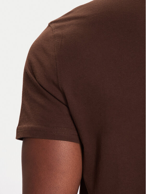 Tommy Jeans Tommy Jeans T-Shirt DM0DM04411 Braun Regular Fit