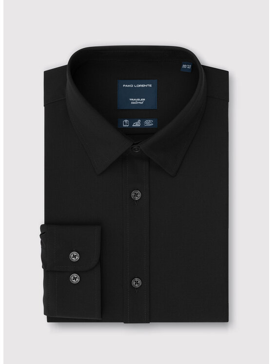 Pako Lorente Pako Lorente Koszula P26WF-1X-028 Czarny Slim Fit