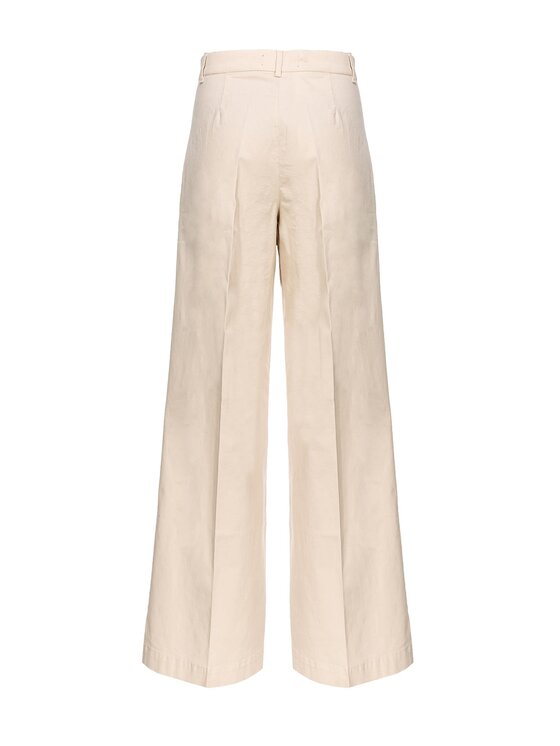 PINKO Pinko Spodnie materiałowe PANTALONI DONNA PINKO Beżowy Casual Fit