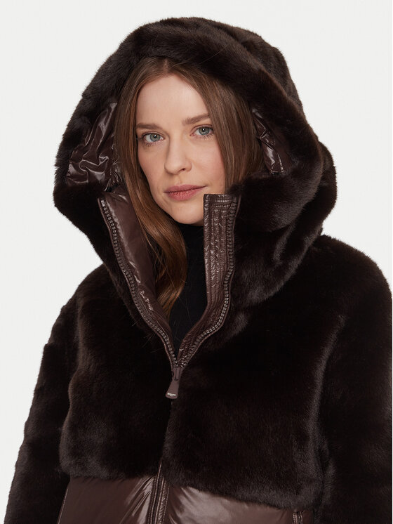 Blauer Blauer Шуба 25WBLDC02178 Коричневий Regular Fit