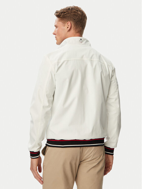 Beverly Hills Polo Club Beverly Hills Polo Club Pārejas jaka P-SS26M-JK0991-0001 Balts Regular Fit
