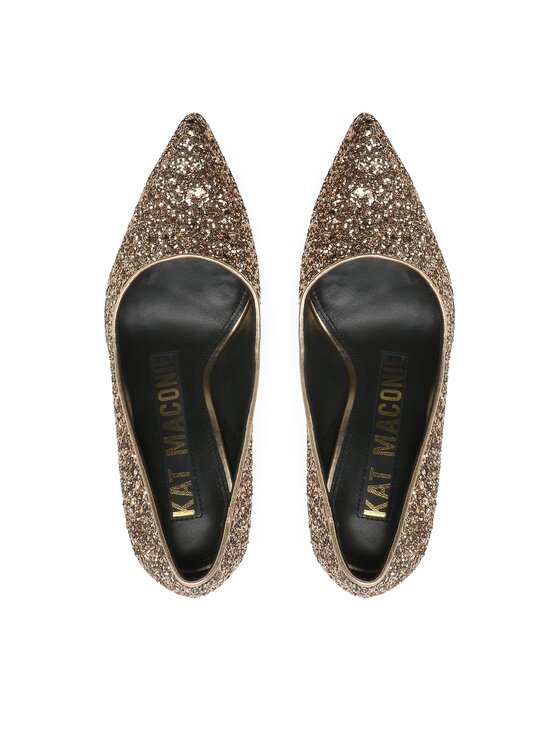 Kat Maconie Kat Maconie Обувки на ток Lydia Златист