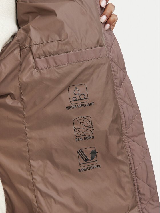 Bomboogie Bomboogie Μπουφάν πουπουλένιο CW9810TTMST Καφέ Regular Fit