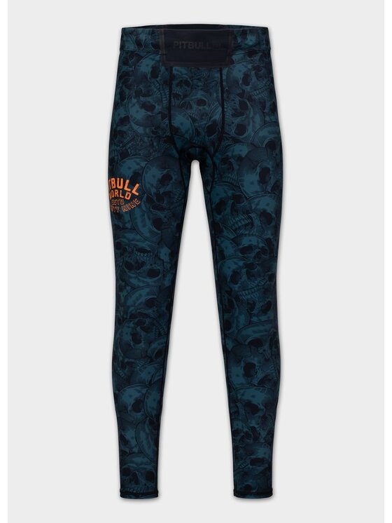 PITBULL PITBULL Legginsy GUARDIAN ANGEL Czarny Regular Fit