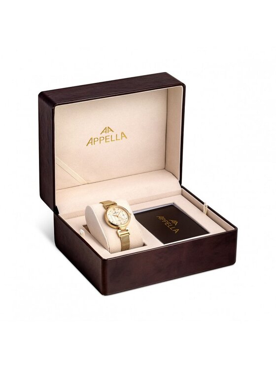 Appella Appella Zegarek L50001.1181DQ Złoty