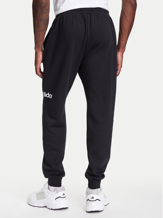 adidas adidas Teplákové kalhoty Essentials Linear Fleece JN1786 Černá Regular Fit