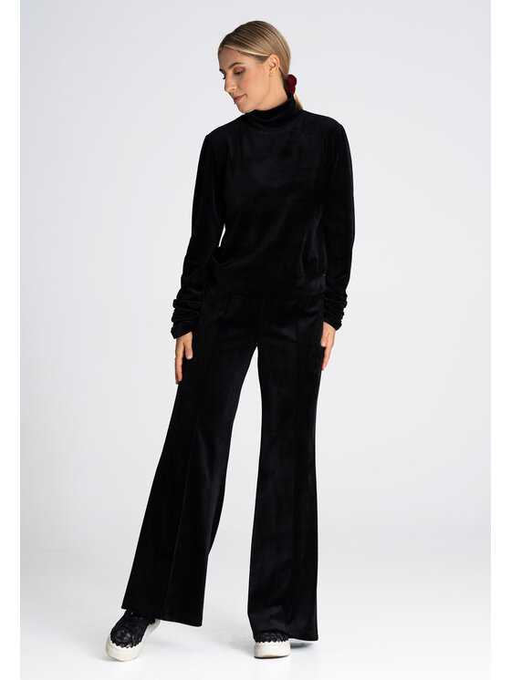 FIGL FIGL Bluza M967 Czarny Regular Fit