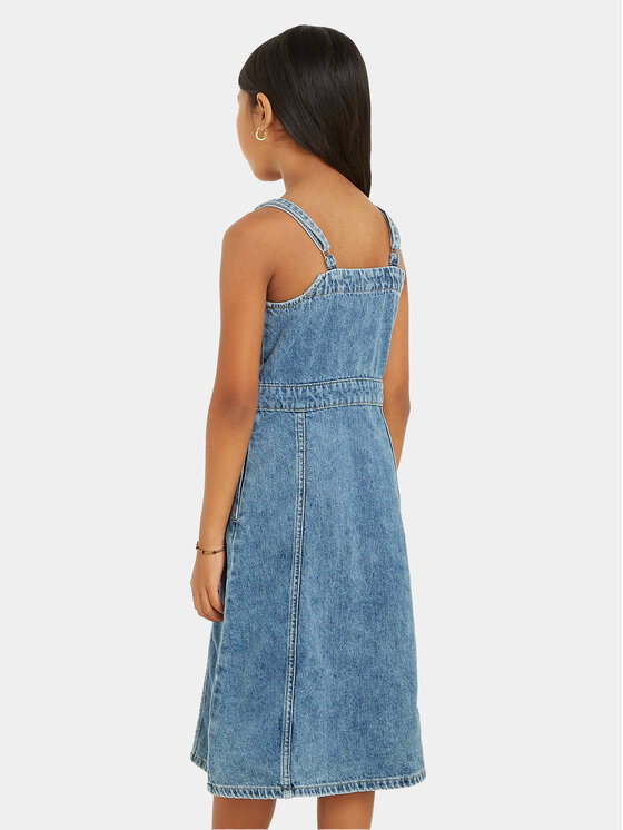 Calvin Klein Jeans Calvin Klein Jeans Джинсова сукня IG0IG02397 D Голубий Regular Fit