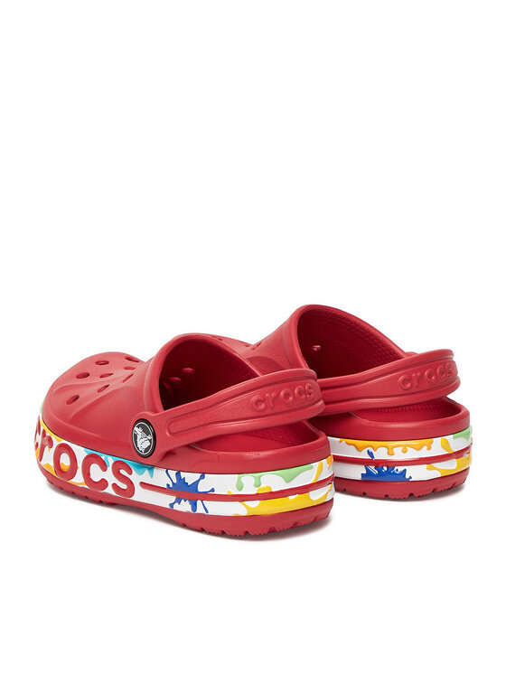Crocs Crocs Papucs C-BAYABAND CLOG T 211683-6EN Piros