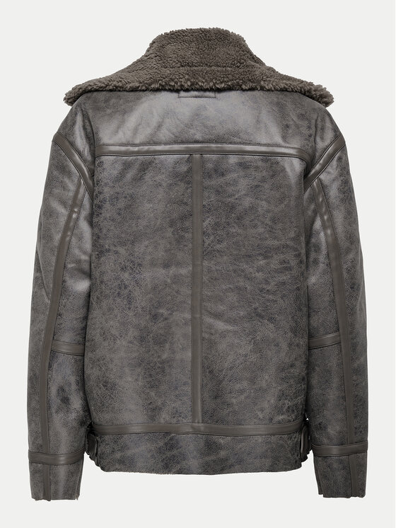 ONLY ONLY Jacke aus Kunstleder Betty 15322044 Braun Regular Fit