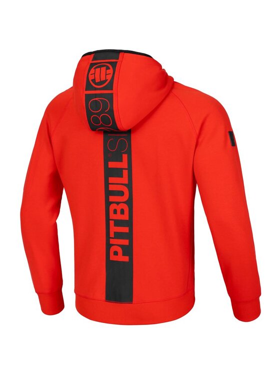 PITBULL PITBULL Bluza Hermes Czerwony Regular Fit