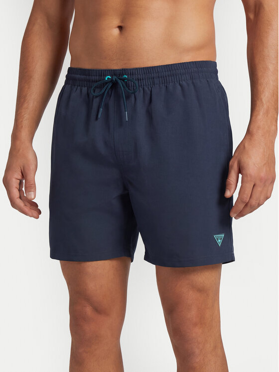 Guess Guess Pantaloni scurți pentru înot F6GT24 WG282 MEDIUM Bleumarin Regular Fit