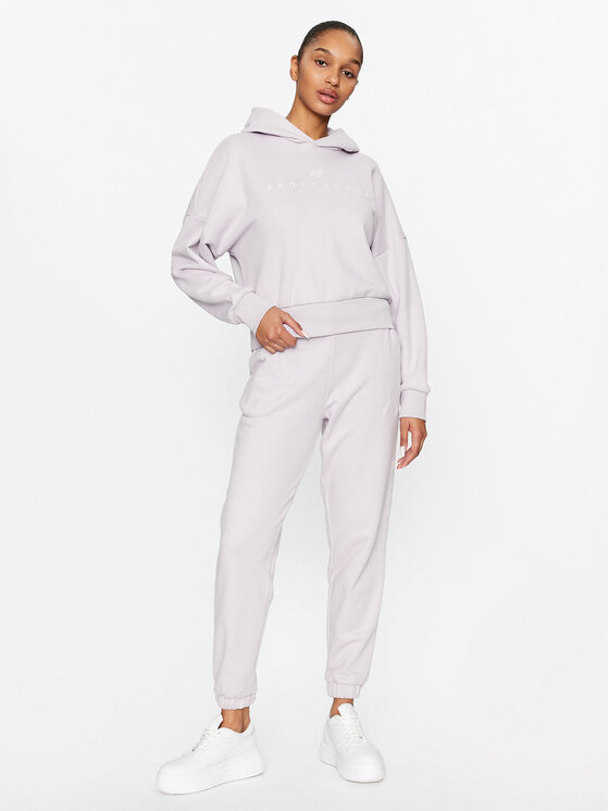 4F 4F Μπλούζα 4FAW23TSWSF0717 Μωβ Regular Fit