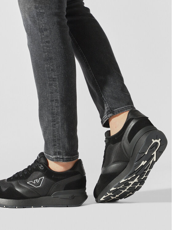 Emporio Armani Emporio Armani Sneakers X4X642 XN951 A083 Nero